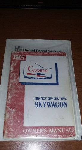 1967 cessna 206 super skywagon owner&#039;s manual