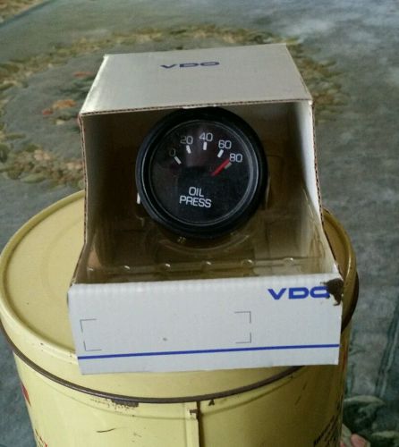 New in box vdo 350-506 oil pressure 80 psi - cockpit