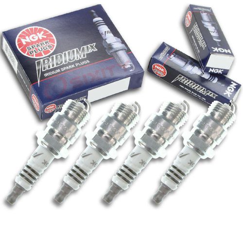4pcs universal nkev ngk iridium ix spark plugs 277 hp kit set engine ud