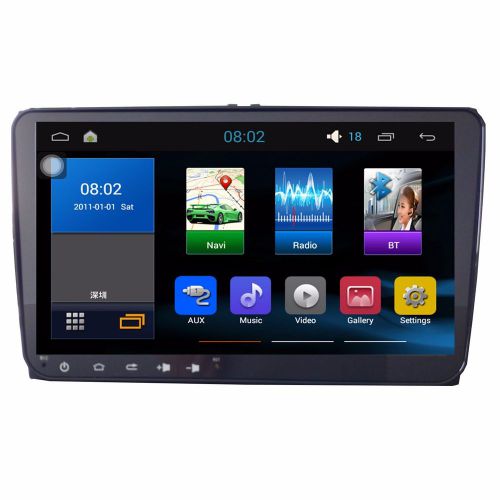 Android 4.4 double 2 din 9&#034; car stereo gps dvd player bluetooth radio 3g wifi