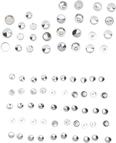 Ds engine bolt cover kit chrome harley fxdbi dyna street bob 2006