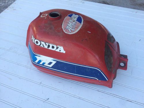 1981 honda 110 3 wheeler atc metal gas tank oem