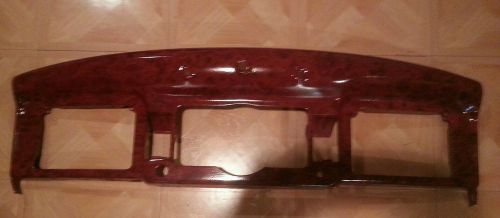 1936 dodge dash woodgrain finish