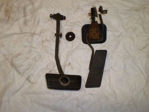 Disc brake pedal assembly &amp; gas pedal with turb0 400 / 68-72 buick gs 400 gs 455