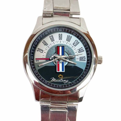 Watch vintage mustang speedometer custom high quality men metal watch