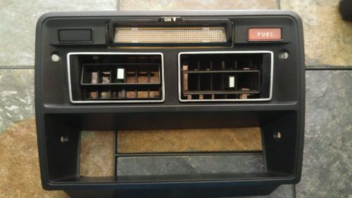 77 280z ac/heat bezel console