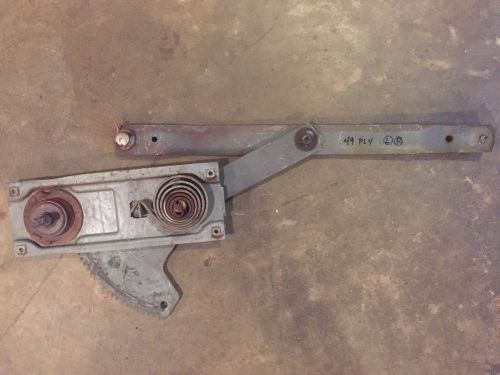 1949 plymouth 4-door left rear window regulator