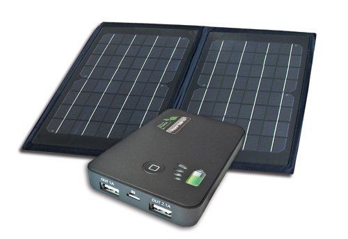 Nature Power 55086 6-Watt Folding Monocrystalline Solar Panel with Power Bank, US $122.13, image 1