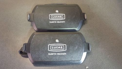 Lucas fog light covers for 1968 mustang california special