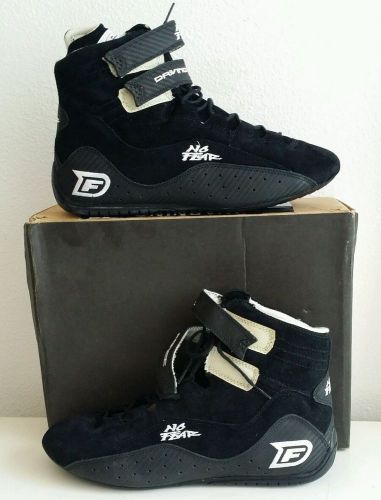 Driving force no fear racing shoes - t4 black size 11