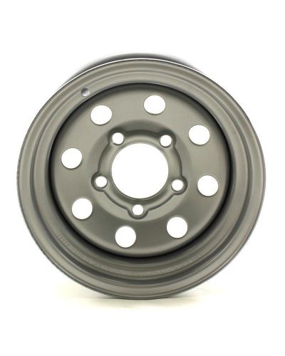 12x4 5-lug on 4.5" silver heavy duty mod trailer wheel-ws205