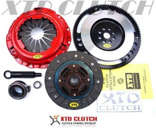 Xtd stage 1 race clutch &amp; 9lbs flywheel1990-1991 integra b18 b18a1 s1 y1 cable
