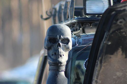 Snorkel head air intake skull is 3.5" (9 cm) universal fit arb safari and other