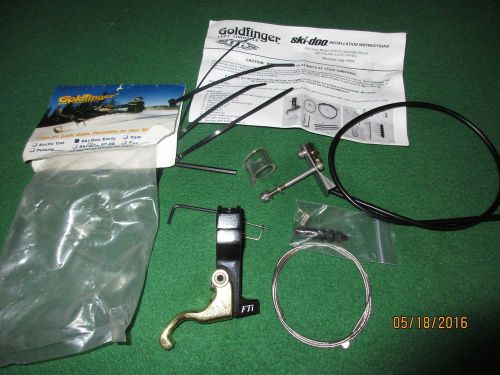New full throttle  ski-doo gold finger left hand throttle kit 007-1023g models b