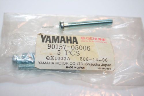 Nos yamaha screw 90157-05006 snowmobile brake lever 1969-74 gp sl gpx 292 338 43