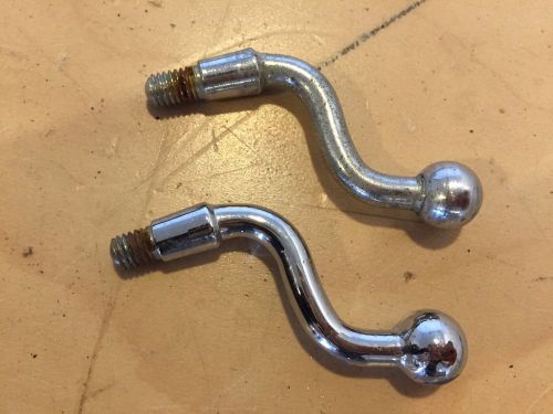 Mercedes benz w121 190sl inside rear view mirror s shaped mounting arm original