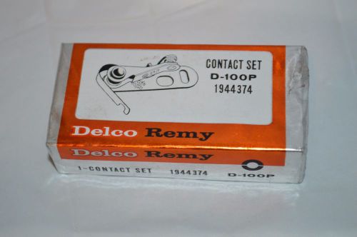 Nos 1944374 d100p delco remy points contact set.new in sealed foil box !!!