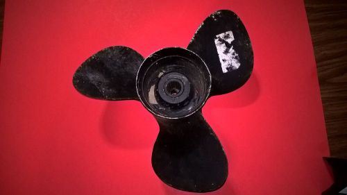 Mercury 16x19 3 blade aluminum prop part number 48-58422-19 boat prop