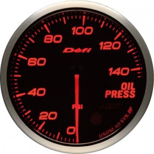 Defi link meter advance bf df10204 white 60mm range: 0psi ~ +140psi universal