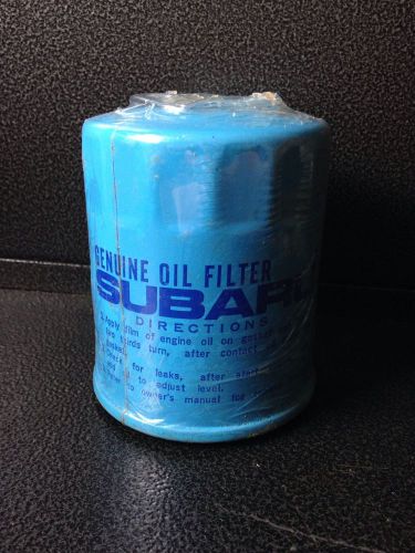 Subaru genuine parts oil filter 15208 nos