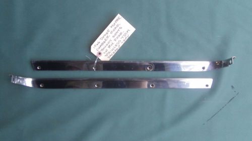 1966 dodge mopar charger pair lh rh package tray rear bucket seat trim