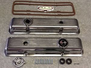 69-74 camaro z28 &amp; lt1 69-77 corvette new polished aluminum valve cover kit