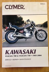 Clymer kawasaki vulcan 700 &amp; vulcan 750 1985 - 2004 service/repair/maintenance