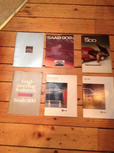 Saab 900 promo catalogs bundle/collection