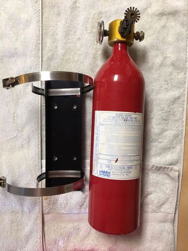 Sea-fire. automatic marine fire extinguisher halon 1301