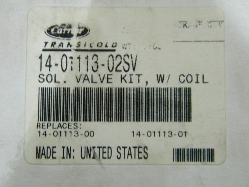 14-01113-02 SOENOID VAVLE W/COIL CARRIER TRANSICOLD, US $84.99, image 1