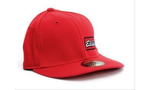 Edelbrock hat ball cap style cotton edelbrock logo flexfit small-medium ea 9158