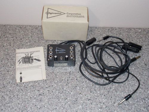 Sigtronics transcom 2-way pilot  intercom model spo-20 portable 12v/24v in box