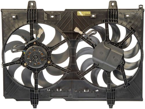 Engine cooling fan assembly dorman 621-161 fits 08-13 nissan rogue 2.5l-l4