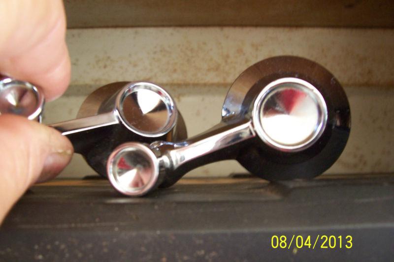 GALAXIE 1962 1963 SMALL WING VENT GLASS VENT WINDOW FRONT CRANK ROLLER HANDLE, US $25.00, image 5