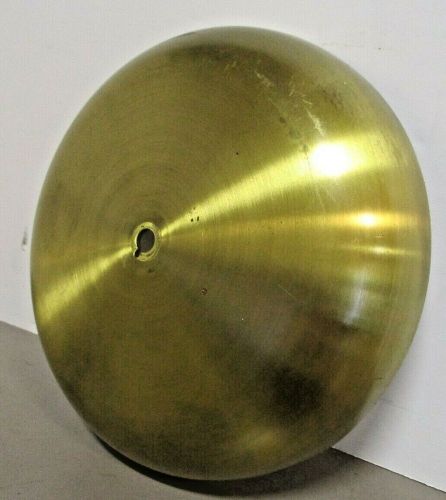 Vintage 8" Maritime Alarm Bell Cover Gong SOLID BRASS 2.5 Lbs Polished, US $59.95, image 2