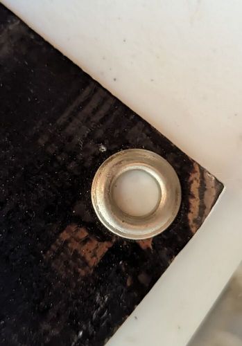 Big dog motorcycle banner 4'x2' used vinyl