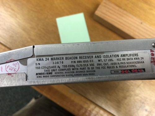 Bendix king kma24 676