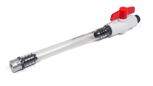 Sunoco fuels filler hose w/shut-off 15" long screw  utility jugs srjr5226