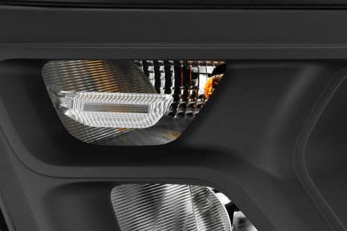 Black crystal headlights replacement for 2019 2020 ram1500