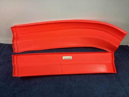 Five Star MD3 EVO Rush Dirt Late Model Lower Valance Full Set Fluorescent Red, US $129.95, image 5