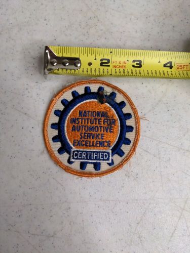 Vintage NIASE Certified Master Auto Technician 3" Round Patch, US $9.99, image 2