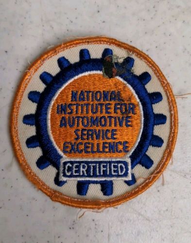 Vintage NIASE Certified Master Auto Technician 3" Round Patch, US $9.99, image 3