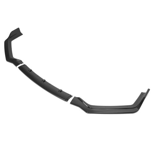 Fits Infiniti Q50 Sport 18-23 Gloss Black PP 3PC Front Bumper Lip Chin Splitter, US $41.00, image 3