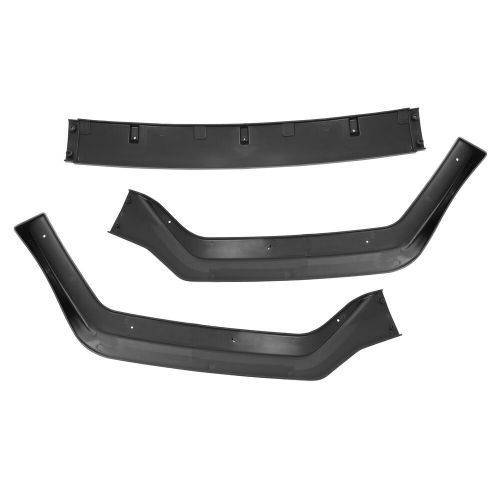 Fits Infiniti Q50 Sport 18-23 Gloss Black PP 3PC Front Bumper Lip Chin Splitter, US $41.00, image 9