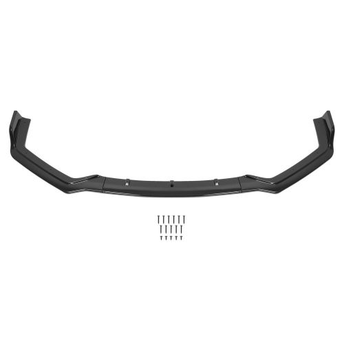 Fits Infiniti Q50 Sport 18-23 Gloss Black PP 3PC Front Bumper Lip Chin Splitter, US $41.00, image 17
