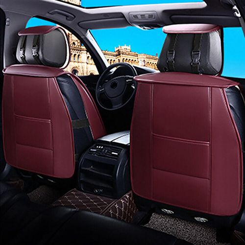 Car Seat Covers 5-Seats Front rear for Hummer PU Leather Cushion MH112 Wine, US $129.00, image 13