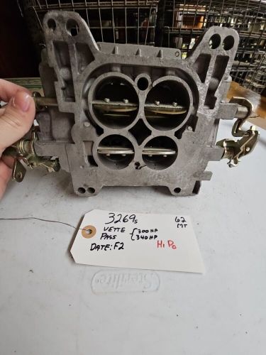 3269s F2 Chevy Corvette Passenger 1962 Vintage Original Carburetor, US $300.00, image 3