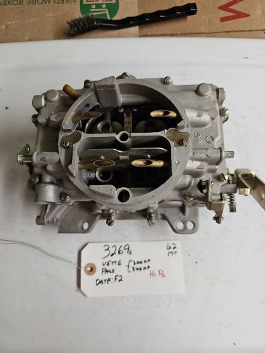 3269s F2 Chevy Corvette Passenger 1962 Vintage Original Carburetor, US $300.00, image 10