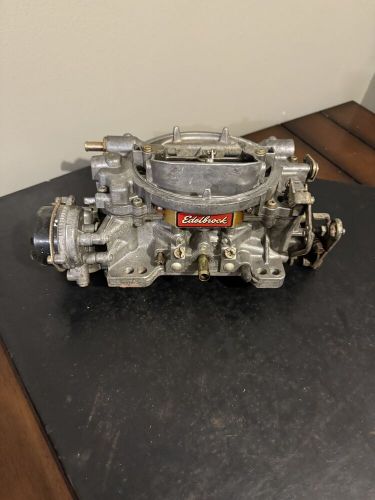 USED Edelbrock 1406 Performer 600 CFM 4 Barrel Carburetor, Electric Choke, US $150.00, image 10