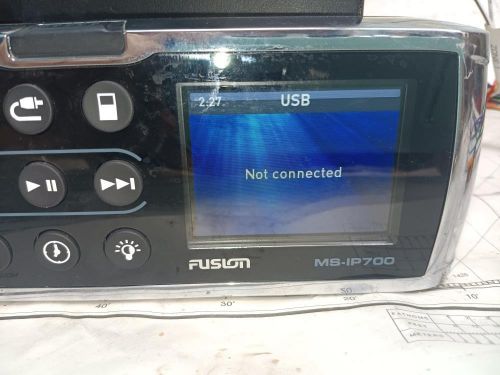 Boaters&#039; resale shop of tx 2407 1747.04 fusion ms-ip700 marine ipod/stereo only